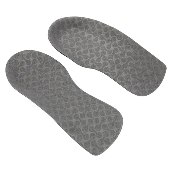 PU Plantar Fasciitis Fötter Innersulor Smärtlindring Arch Supports Ortotics Inserts GrayS