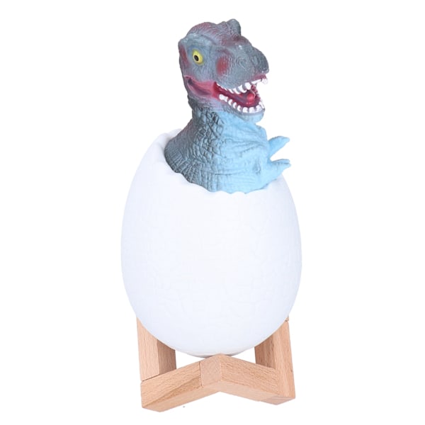 Touch Pat Sensor Natlys Dinosaurieæg Form Senglampe Belysning Legetøj USB-opladning (16 Farver Fjernbetjening)