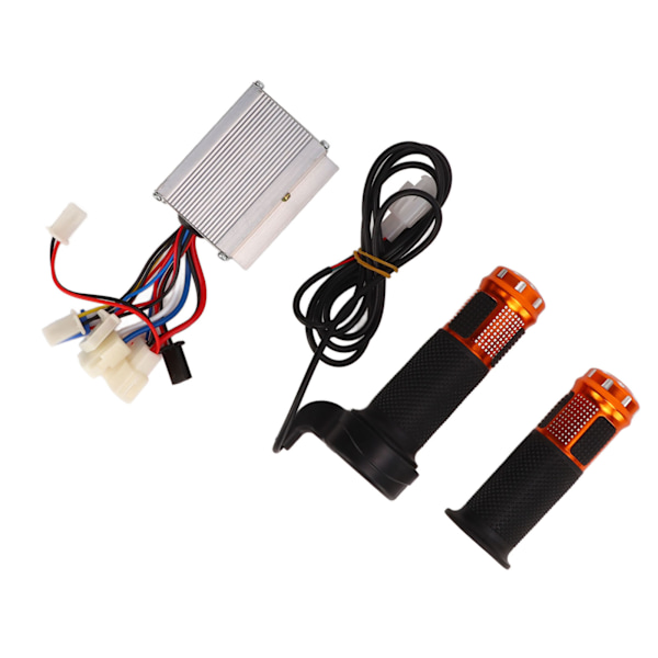 12V 250W Børstet Controller Citrin Throttle Twist Grip Sæt til Elcykler Trehjulede Cykler Motorcykler