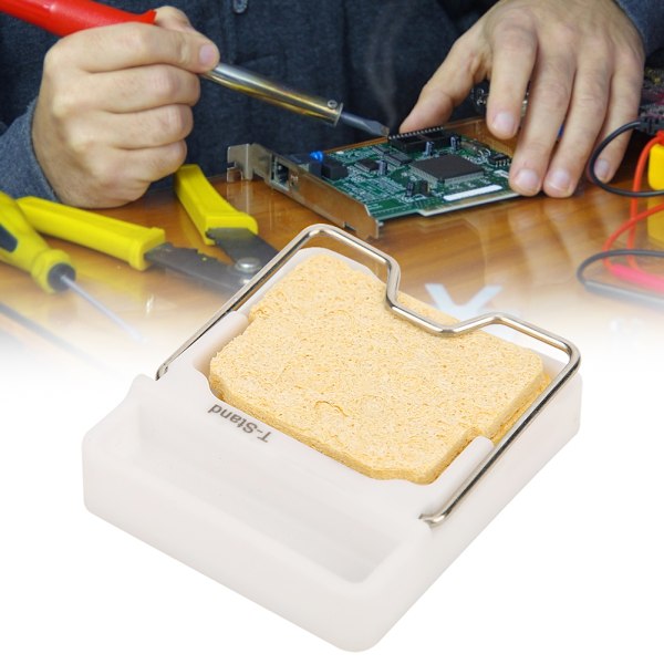T-Stativ Loddejernsholder Stativ Mini Zirkoniumdioxid Keramik Hvid til TS100 TS80