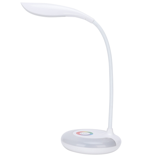 LED-pöytälamppu Pöytälukusalama RGB Symphony Touch Dimmaus Silmäsuoja Työpöytätarvikkeet (Pistokkeella)