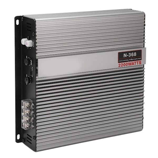 12V 2200W Sølv Universal Bilstereo Forstærker Audio Subwoofer Forstærker til Bil