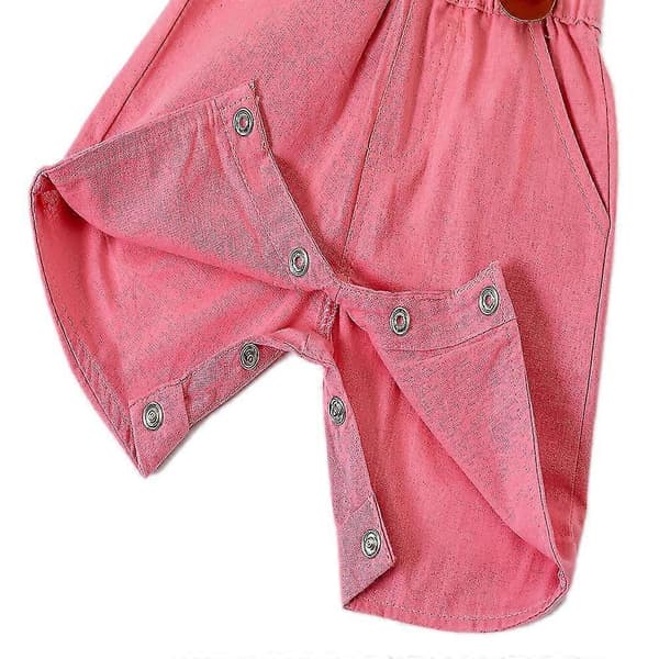 Gutter Herreklær Drakter Sløyfe Romper Seler Shorts Smokingklær Pink 0-3M