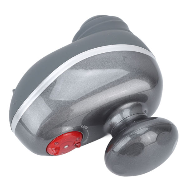 Muskelafslappende massagemaskine Højfrekvent bankning USB Opladbar Deep Tissue Fascia Massager Grå