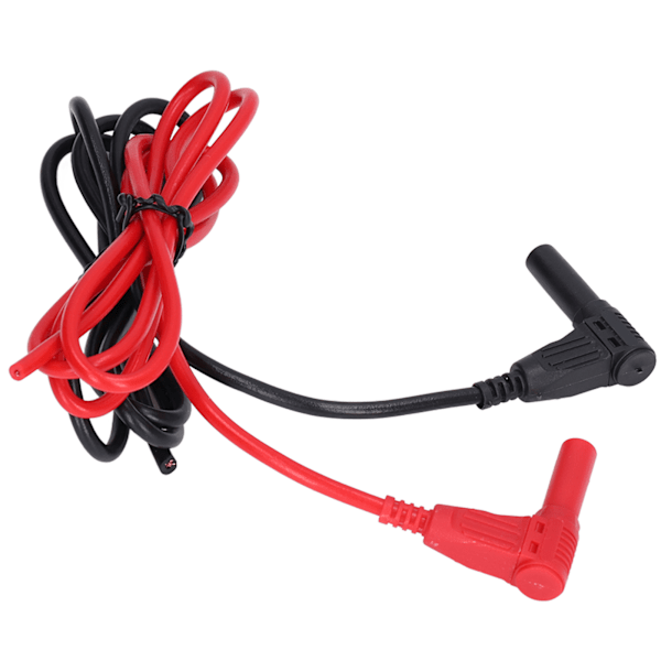 1 Set Bananplugg Multimeter Kablar Mässing PA elektrisk testkabel för Spänningstestare 4mm