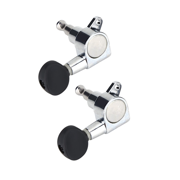 2R 2L stängda aluminiumlegeringar maskinhuvuden String Tuning Key Pegs Tuners för Ukulele