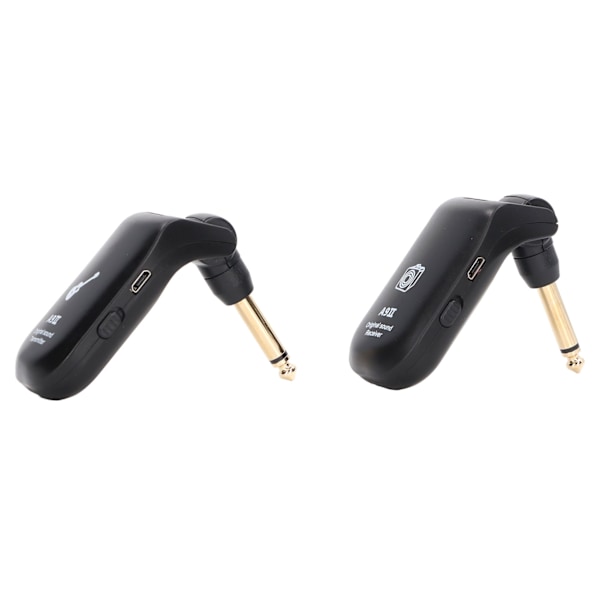 Guitar Receiver Transmitter Set Plug and Play Trådlös sändare Receiver Audio Trådlöst gitarrsystem