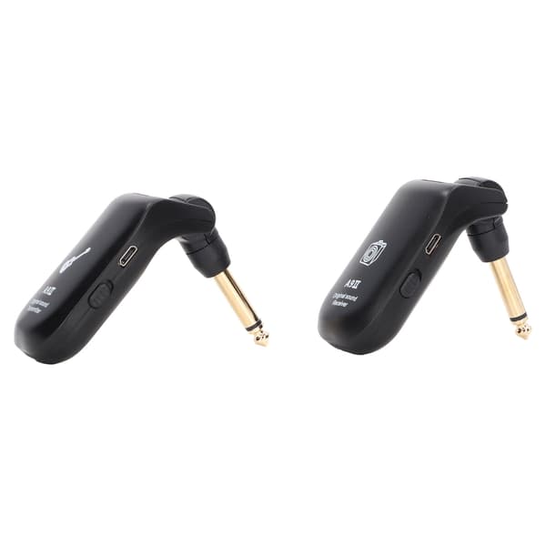 【NX】Gitarrmottaker Sender Sett Plug and Play Trådløs sender Mottaker Lyd Trådløst gitarsystem