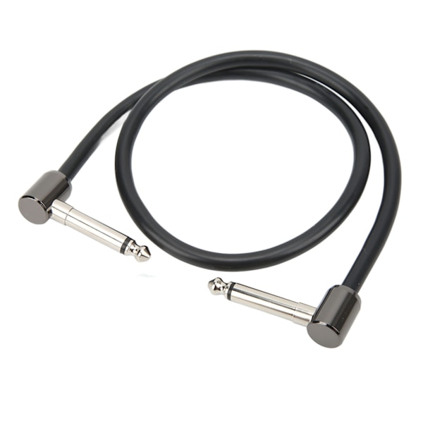 FC‑20 Effektkabel rätvinkelkontakt Akustisk gitarr Patch Pedalsladd Ljudtillbehör 50 cm