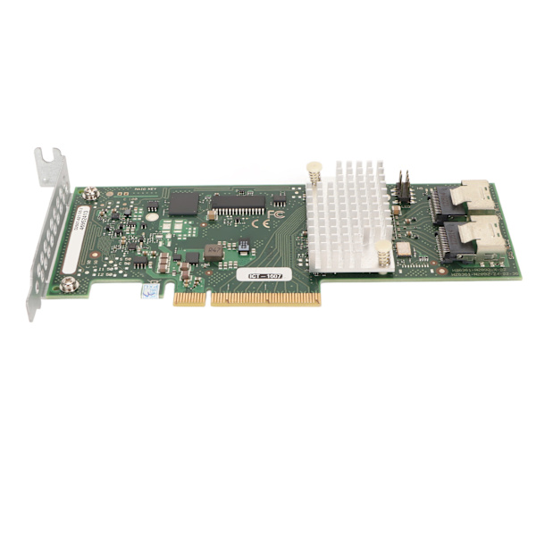 RAID Controller Card 6Gbps 2 SAS SSF 8087 PCIe Interface 0 1 10 Raid Level Smart Array Card för datordisk