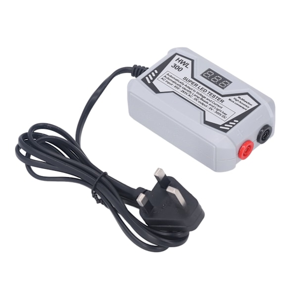 Super LED Tester Lampa Bead Strip TV Bakgrundsbelysning Reparation Inspektion Testing Grå 85‑265V UK kontakt