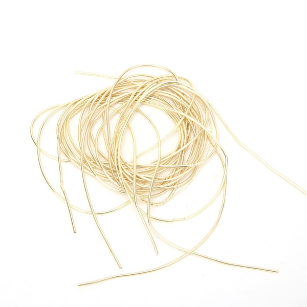 Kirjonta Lanka Kuparilanka Ompeleet Ompeleet Kiilto 1,5 mm Dia. Manuaalinen DIY StringSand Golden