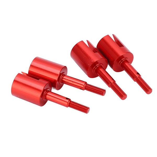 4st RC Diff Cup Differential Led Cup Aluminium Uppgraderingsdel för Tamiya TT02 1/10 RC VehicleRed
