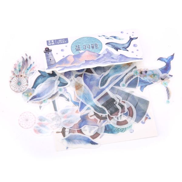 40 kpl/setti DIY-päiväkirjan tarrat Käsikirjan koristetarrat Scrapbooking-tarravarusteet (B09109)
