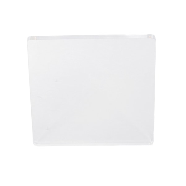 Akrylblokk 15x15 cm Lett å gripe Sikker rundt hjørner Transparent Slitesterk Gjenbrukbare klare stempler for å lage utklippsbok-kort
