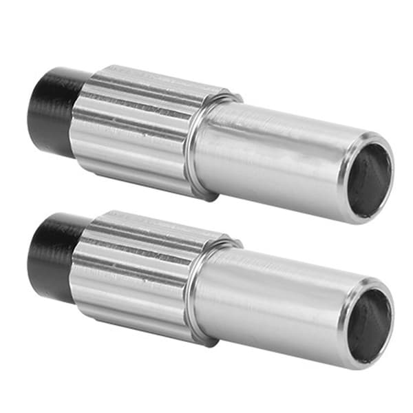 1 par cykelbremsekabel gear skiftforbindelseslinje regulator justeringshætte (titanium farve)
