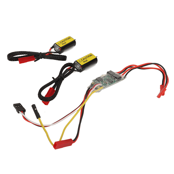 Elektriske hastighetsregulatorer Dobbeltveis Toveis 10A ESC Hastighetskontroll for RC Modellskip Tank