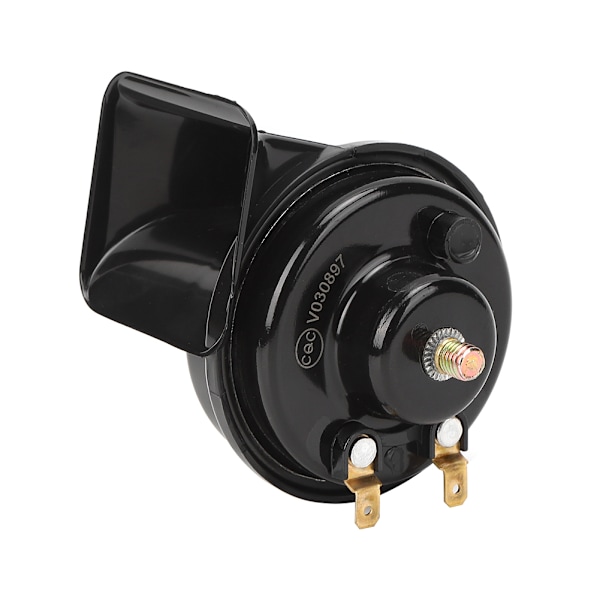 Universal bilhorn 12V 105dB Truck Dynamic Speaker Monofonisk snegl Sort Vandtæt