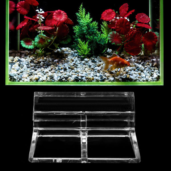 20st glasskydd Akrylklämmahållare Stödklämma tillbehör för akvarium (8 mm)