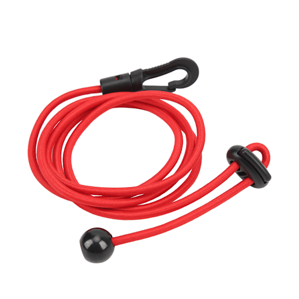120cm Kajak Paddelrem Højstyrke Kano Paddel Lanyard Fiskerstang Sikkerhedstov til Surfing Rød