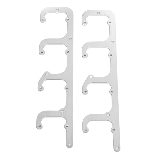Kvadratiska Spolhållare Ventilkylare Silver Aluminiumlegering för LS1 LS3 LS2 LQ4 LQ9 LS6 L92 L99 L33 LR4 Motor