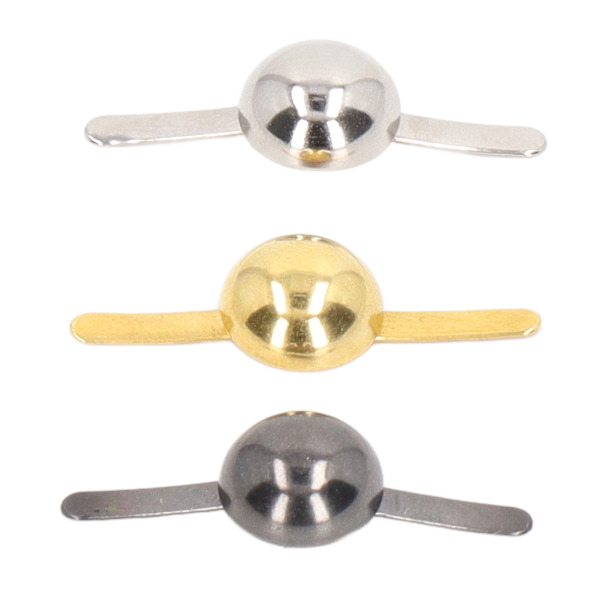 300 stk 10 mm Mini Brads Sølv Guld Sølv Grå Rund Messing Metal Papir Fastgørelseselementer Brads til DIY Håndværk Scrapbooking
