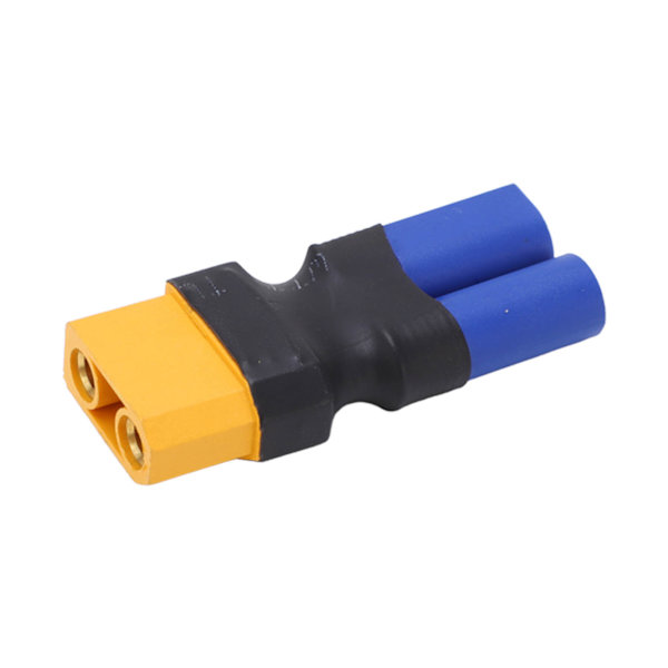 XT90 naar EC5-adapter, hoge veiligheidsfactor, klein en draagbaar, XT90-vrouwtje naar EC5-mannetje-converter voor RC-automodel