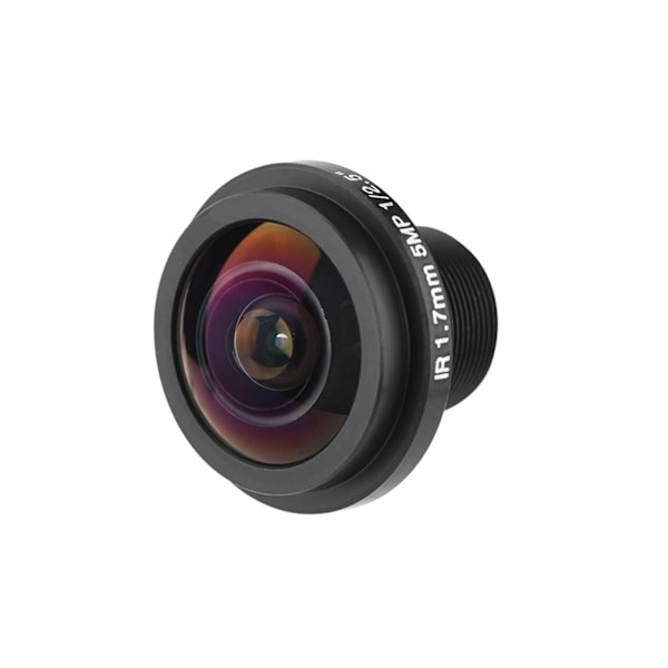 5MP HD Fisheye-sikkerhedskameraobjektiv 1,7 mm brændvidde 185° CCTV-objektiv til Fisheye-sikkerhedskamera