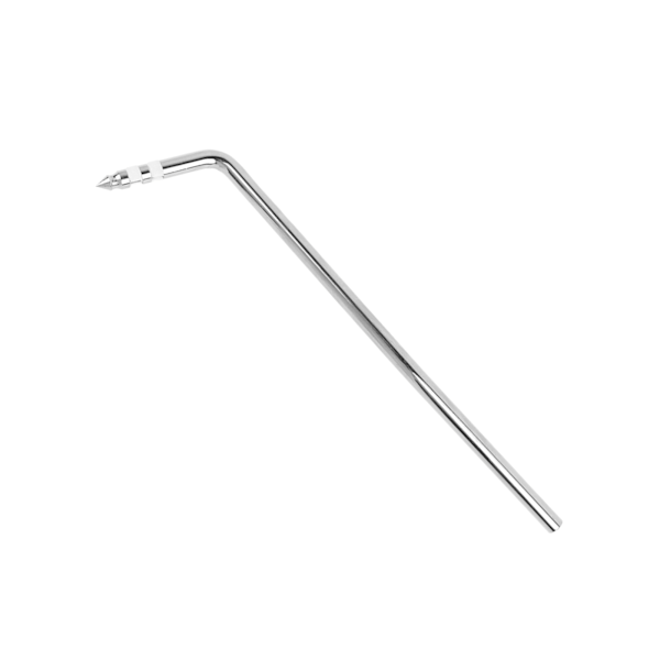 In-Line Elektrisk Gitarrtremoloarm Metall Multifunksjonell Tremoloarm Whammy Bar Sølv