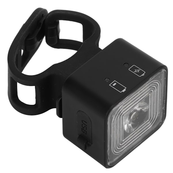 Pyörävalaisin Vedenkestävä Käytännöllinen Superkirkas Viisi Tasoa Himmennettävä USB Nopea Lataus Pyörävarusteet E‑105 Etuvalo