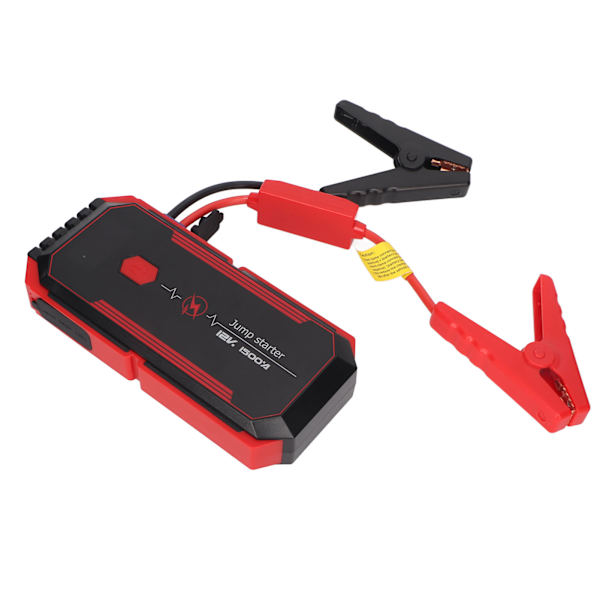 Bilbatteri Starter Bärbar 12V Bilbatteri Jump Starter Power Pack med USB Quick Charge 3.0 LCD-skärm Batteriförstärkare