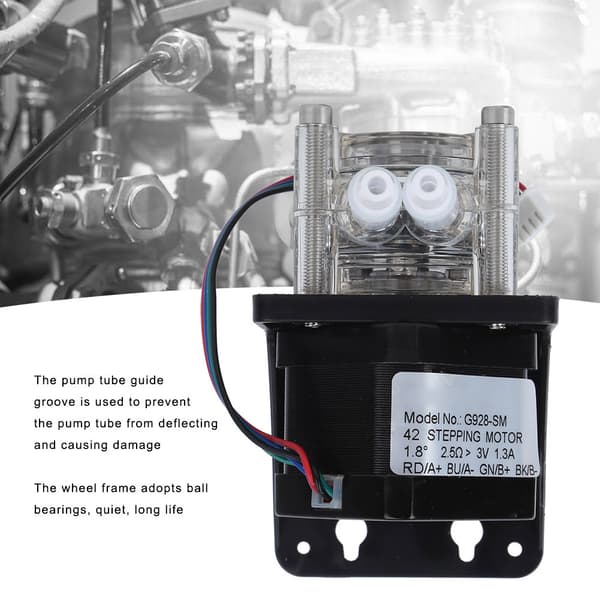 G928SM 42 Stepper Motor Peristaltisk Pump Snabb Laddning Stort Flöde Peristaltisk Pump