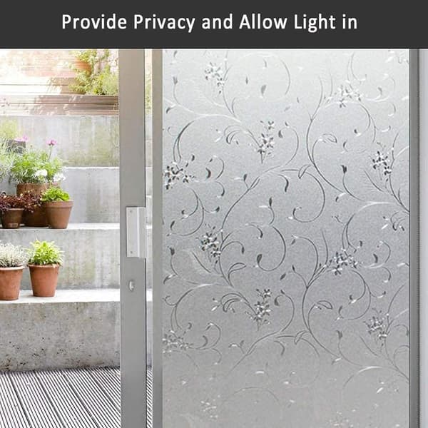 【NX】Window Film Self-Adhesive Window 45x100cm Electrostatic Protection