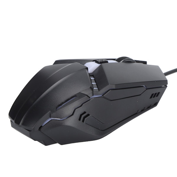 Trådbunden Gamingmus Ergonomisk Andningsljus RGB Bakgrundsbelyst Mekanisk Mus för PC Notebook Laptop