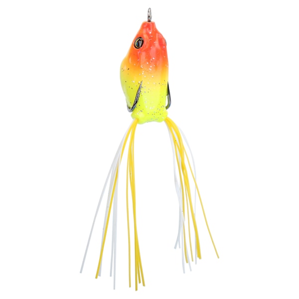Kunstig fisk Snakehead-agn Realistisk myk frosk Lure Swimbbait med krok og hale1#