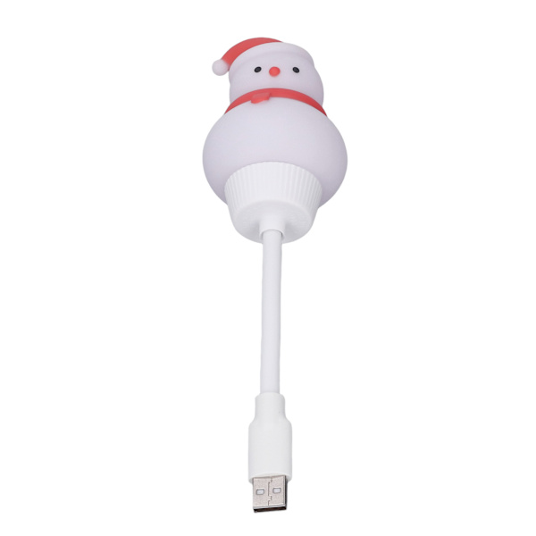 Mini USB LED-lampe Tegneserieform Plug and Play Strømsparende fleksibel USB-leselampe for camping ved sengen