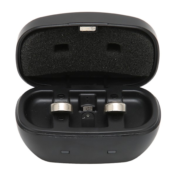 2st A675 knappbatterier USB uppladdningsbar knapp batteriladdningsbox för hörapparater