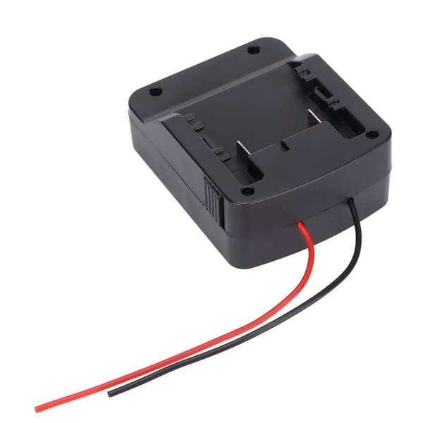 Lithium Batteriadapter, Slide-Stil, Kompakt Design, Trådlös Strömkontakt för METABO 18V