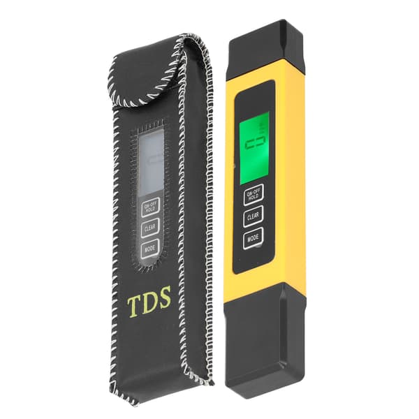 04999ppm Bærbar TDS/EC-måler Multifunksjons Vannkvalitetsmåler Testinstrument