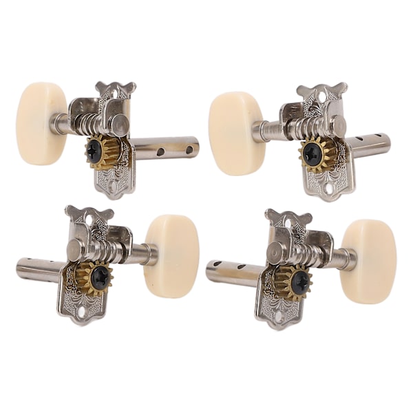 4 st Guitar String Tuning Peg 2 Hål 2 Vänster 2 Höger Tuner Key Machine Head Set Kit
