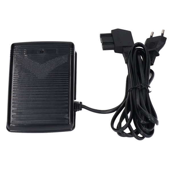 Symaksinfodpedal 3 huller 4 kerner Multifunktionel fodkontrolpedal med strømledning EU-stik 220V