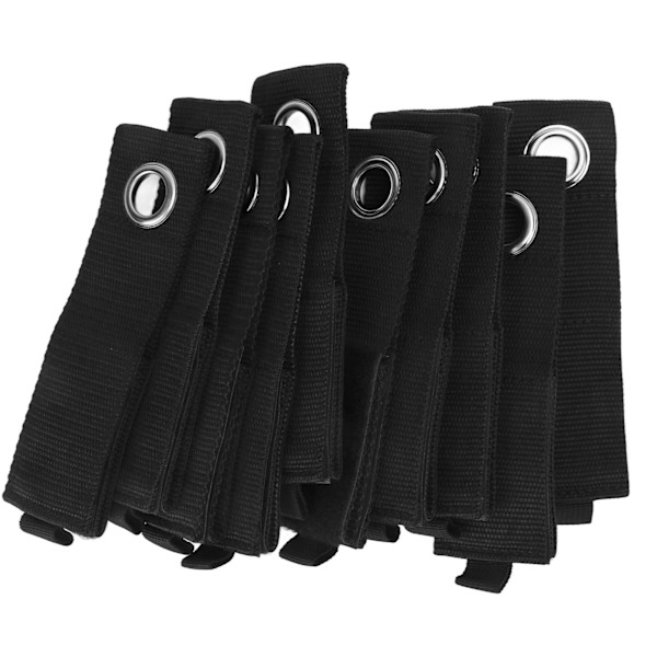 10 st Förvaringsremmar Krokögla Förlängningssladd Förvaringshållare Organizer Wrap Keeper L