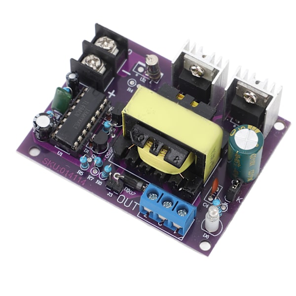 DC til AC-forstærkermodul Spændingstrin Inverterkort 24V Indgang 0V 110V 220V Udgang 100W til maskine