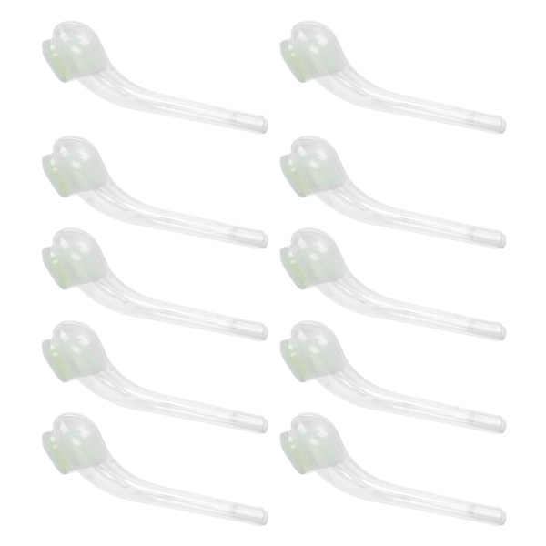 10 stk Queen Bee Catcher Pipe Bifangstrør Transparent Bifangstbur Biavlværktøj