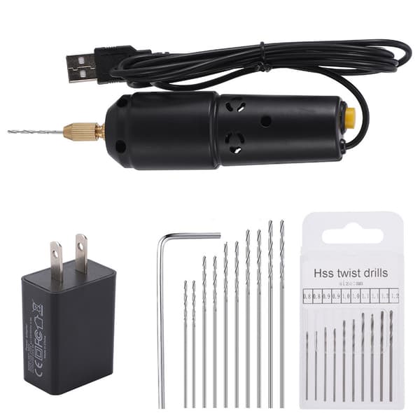 #Jewelry Tools Mini Electric Drill Hand Machine for Beads Epoxy Resin#