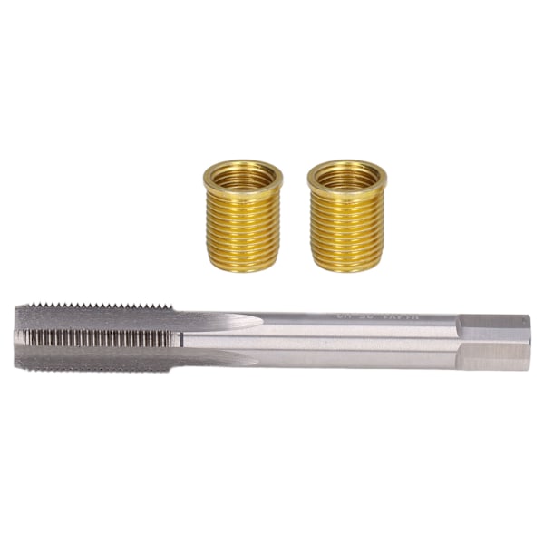 Tändstift Gänga Hål Reparationsverktyg Metall M12x1,25 Insatser M14x1,25 Kran 14mm omgängad sats