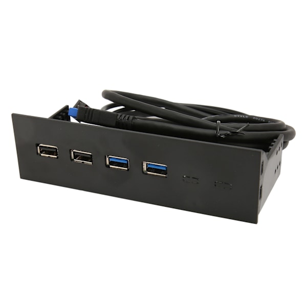 USB frontpanel 2 USB2.0 2 USB3.0 höghastighetsöverföring 5,25 tum datorexpansionskort 4 portar
