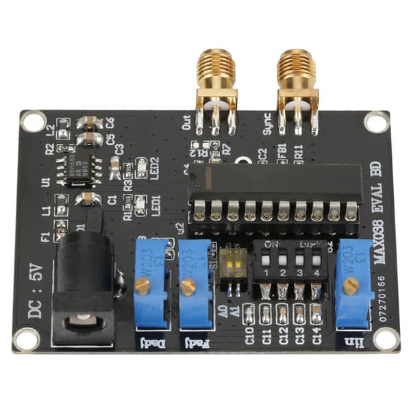 【NX】MAX038 20MH funktionssignalgeneratormodul Triangulär/sinus/rektangulär/pulsvåg