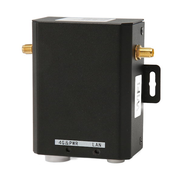 Industriel 4G LTE WiFi-router med SIM-kortplads 2 eksterne antenner 150 Mbps Understøtter 16 brugere WiFi Hotspot 100‑240V US-stik