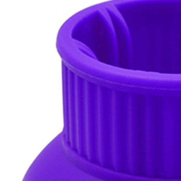 【NX】Hårtork Diffuser Tillbehör Silikon Lätt hopfällbar Bärbar Blås Diffuser Kompatibel med Hemsalong Lila